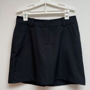Nike Golf Dri-Fit Women's Tour Performance Skirt Skort - Black - Size 6